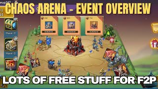 Lords mobile  Chaos Arena  New Event Preview  Part 1 [upl. by Donell]