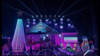 NSYNC  Bye Bye Bye 2023 Christmas Light Show [upl. by Wieche]