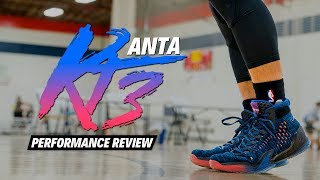 BEST VALUE ANTA KT 3  Performance Review  Klay Thompson [upl. by Jacobson839]