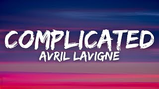 Avril Lavigne  Complicated Lyrics [upl. by Arimak]