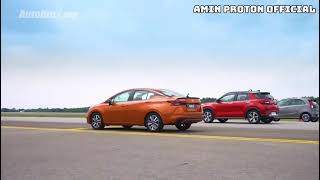 IRIZ VS ATIVA VS ALMERA  DRAG RACE [upl. by Delaney]