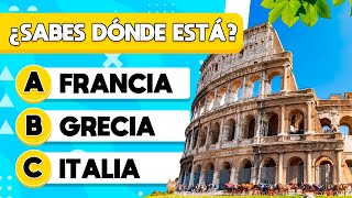 🌎 Adivina el País por su Monumento 🤔🧠🧐  ¿Cuánto sabes de Lugares Turísticos  DiverTrivia ✅ [upl. by Eirahs]