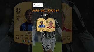 Kroos VS Pirlo EVOLUCION FIFA 🔥🥵 [upl. by Roscoe]