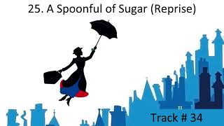 25 A Spoonful of Sugar Reprise  Mary Poppins Jr LYRICS [upl. by Lenci722]