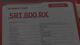 QJ MOTOR SRT 800 RX EICMA 2024l [upl. by Jaye983]