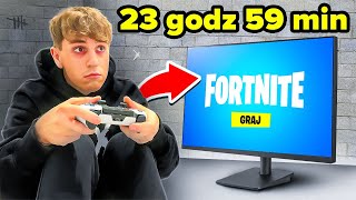 23 GODZINY 59 MINUT w Fortnite [upl. by Asserac]