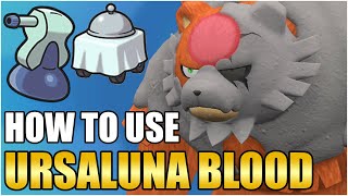 Best Ursaluna Bloodmoon Moveset Guide  How To Use Ursaluna Competitive VGC Pokemon Scarlet Violet [upl. by Nnairrehs]