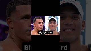 The Benavidez vs Morrell card davidbenavidez davidmorrell pitbullcruz brandonfigueroa boxing [upl. by Dnumde]