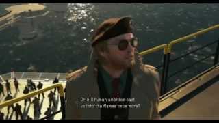 MGSV Nuclear Disarmament Bonus Cutscene FOB [upl. by Eseilana]