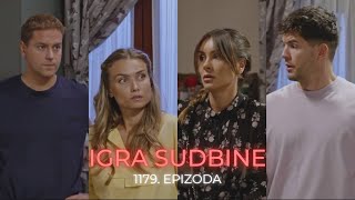 Igra sudbine 1179 epizoda  Zvrk saznaje da je Luka uselio Unu u kuću Aleksa je besan sadržaj [upl. by Hsenid]