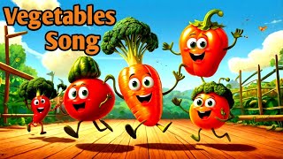 Vegetables Song  Nursery Rhymes  Toddler Song by Little Learners Channel [upl. by Anairdna341]