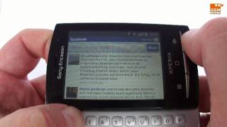 Sony Ericsson U20i XPERIA X10 mini pro  hands on [upl. by Obeng]