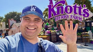 Opening Day Knott’s Boysenberry Festival  New Merch Shows amp Foods [upl. by Akire]