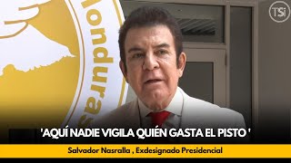 Nasralla Aquí nadie vigila quién gasta el pisto [upl. by Lowrie]