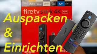 Amazon Fire TV Stick 4K Max einrichten🔥 SmartTV einfach gemacht🔥 [upl. by Eiramnaej]