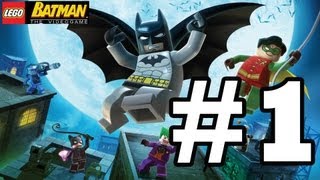 LEGO BATMAN Walkthrough Ep 1 WBlitzwinger  Clayface Attacks Gotham Bank [upl. by Lladnor898]