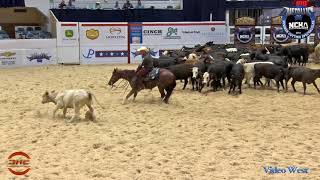 2018 NCHA Metallic Cat Summer Spectacular Open Classic 2nd Go Top Score [upl. by Tonye]