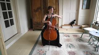 Piatti Caprice No 6 Anne Richardson Cellist [upl. by Yauq538]