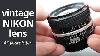 Nikkor 50mm f14 AIs 43 years later RETRO review [upl. by Aubrette]