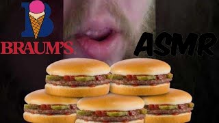 Braums Burger 🍔 😋 ASMR [upl. by Thayne531]