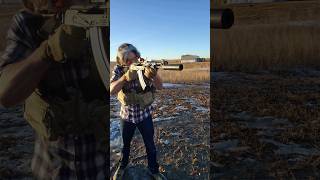 Suppressor vs Muzzle Brake on Draco 🔥 Blast Shields are OUT shorts 762x39 ak47 [upl. by Coulter256]