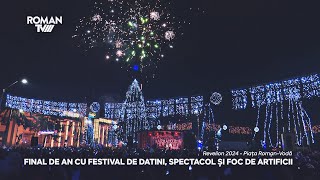 ✨ Final de an cu festival de datini spectacol și foc de artificii [upl. by Oflodor]