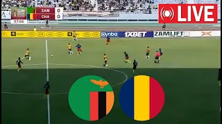 🔴 LIVE  Zambia vs Chad  African Cup of Nations  Full Match Streaming [upl. by Anatollo293]