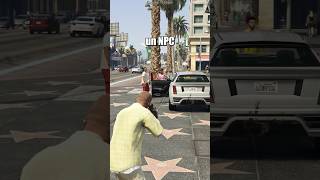 NPC vs Disparo vs Coche en Todos los GTA 🚶🔫🚗 [upl. by Atterol]