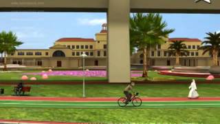 Lusail Expressway 3DVR Simulation [upl. by Akcebar]