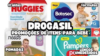 DROGASIL NA BLACK FRIDAY fraldas lenços cremes para assaduras amp fórmulas na PROMOÇÃO [upl. by Rafaelia]