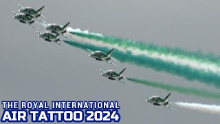 RIAT 2024 Saudi Hawks Royal Saudi Air Force The International Air Tattoo [upl. by Aiciled]