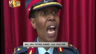 Major General Fatuma Mohammed speaks about her life as a soldier [upl. by Brandea313]