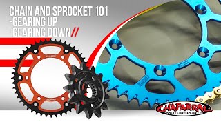 Chain and Sprocket 101  Gearing Up  Gearing Down  Finding the Best Gear Ratio [upl. by Araccat]