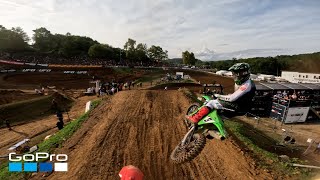 GoPro Tim Gajser Vs Romain Febvre 2023 FIM MXGP Moto 2 from Round 18 Maggiora Italy [upl. by Fillbert]