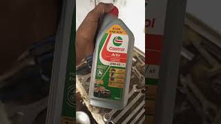 Best engine oil Castrol engine life castroloil engine youtubeshorts shorts youtubeshorts [upl. by Akienat407]