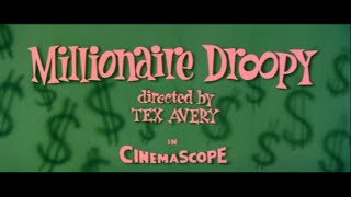 Every Droopy CinemaScope Opening 195658 [upl. by Tenej]