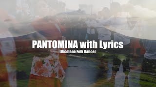 PANTOMINA with Lyrics  Bicol Song [upl. by Phaih]