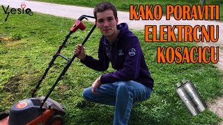 Kako popraviti elektricnu kosacicu  motor se ne zalece [upl. by Eagle830]