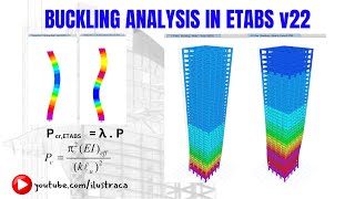 Buckling Analysis in ETABS amp Result Interpretation  ilustraca  Sandip Deb [upl. by Gefell711]