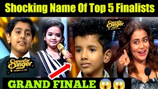 😱😱Top 5 Finalists Superstar Singer 3 Grade Finale Date Confirmed Superstar Singer 3 Today Episode [upl. by Ynneh124]