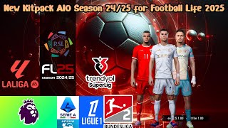 New Kitpack AIO Season 2425  Football Life 2025 [upl. by Robers683]