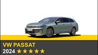 Euro NCAP Crash amp Safety Tests of VW Passat 2024 [upl. by Neeloj]