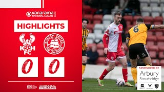 📺 HIGHLIGHTS  4 Mar 23  Harriers 00 Boston United [upl. by Laidlaw]