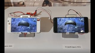 Snapdragon 855 vs Snapdragon 845 Power efficiency demo [upl. by Annaik]