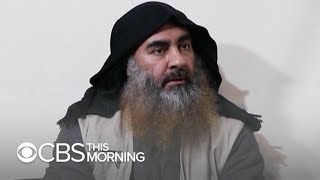 ISIS leader Abu Bakr alBaghdadi appears alive and well in new video [upl. by Willey579]