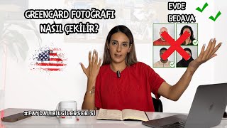 Green Card Fotoğrafı Nasıl Çekilir I Evde Kolayca Çekin I faydalibilgilerserisi [upl. by Ayala806]