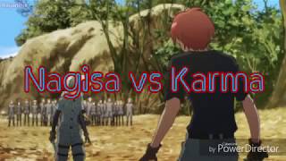 Nagisa Shiota vs Karma Akabane [upl. by Jarv]