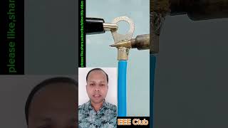 Cable lugs installation reels highlights video electrician ElectricToolTips Electric942 [upl. by Adnara]