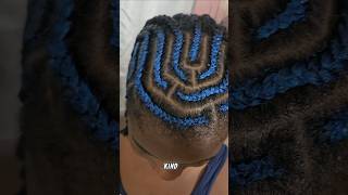 Temporary Hair Color for Picture Day braids hairstyles [upl. by Yllom]