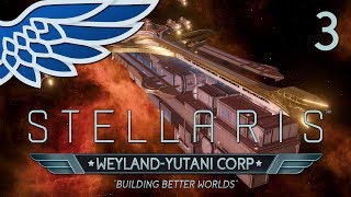 STELLARIS MEGACORP 22  Trade Caravan Part 3  Weyland Yutani Lets Play Gameplay [upl. by Nalliuq817]